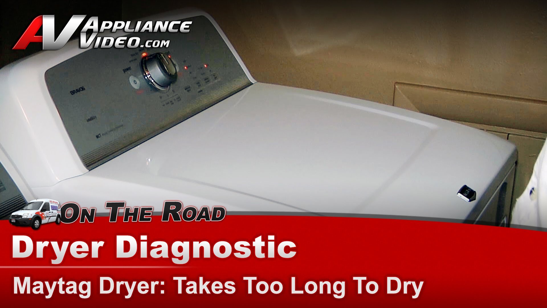 Maytag MDEX550XW Dryer Diagnostic Takes too long to dry Appliance
