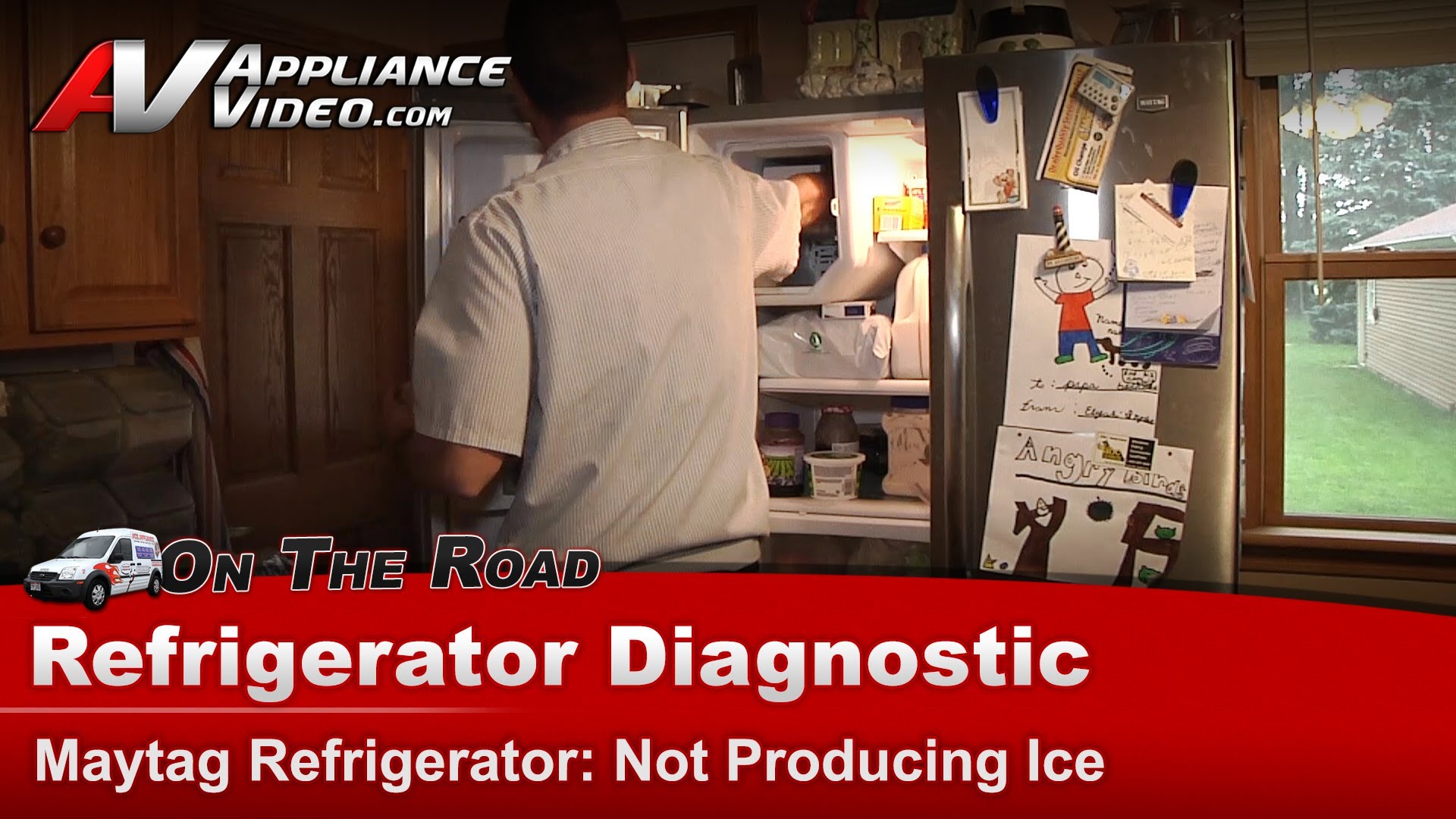 Maytag MFI2665XEM7 Refrigerator Diagnostic Not producing ice Ice