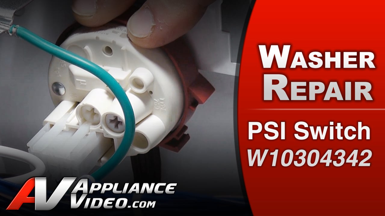 Maytag MHW6000XW Washer – F20 Error Code – PSI Switch