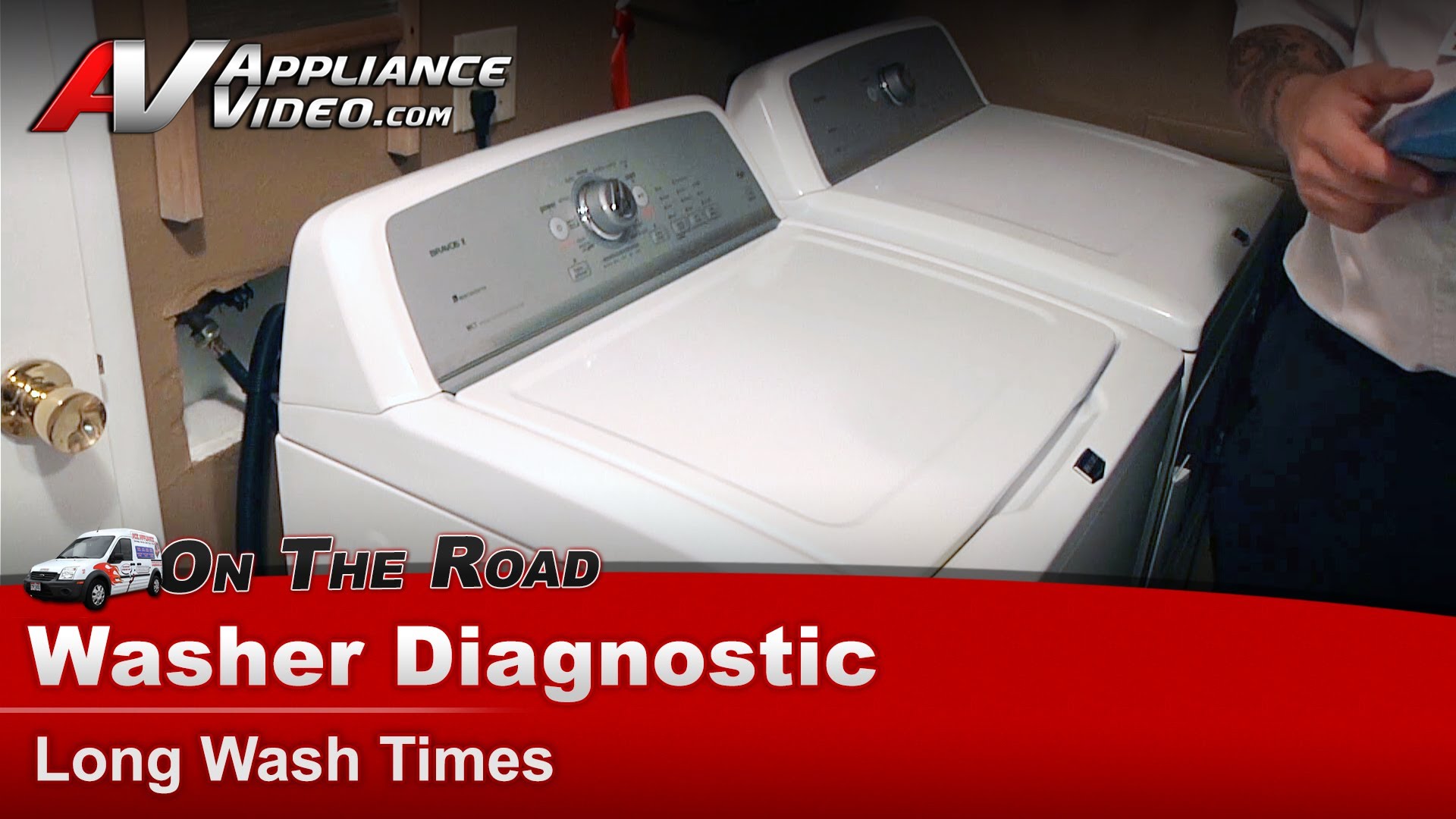 Maytag MVWX550XW1 Washer Diagnostic Long wash times Appliance Video