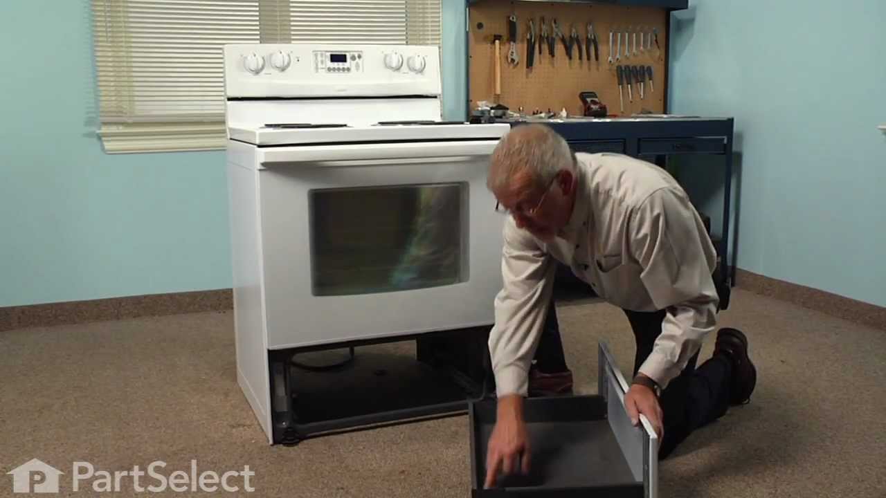 Rear Drawer Glide Replacement Whirlpool Range Stove Oven