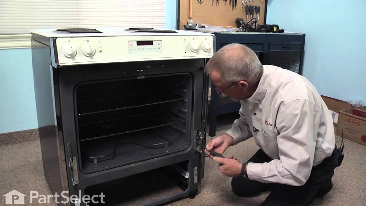 Replace Door Hinge Right Hand Oven Door Appliance Video