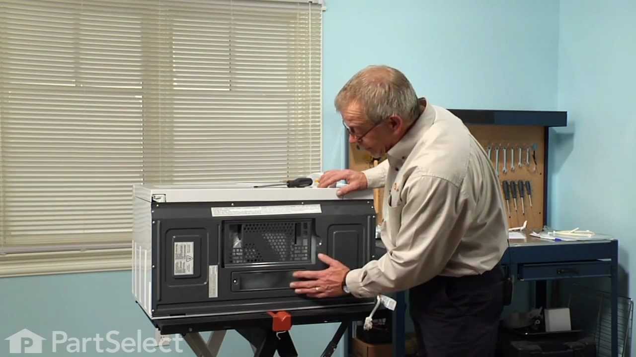 Replace the Burned Out Bulb on your Whirlpool Microwave | Appliance Video