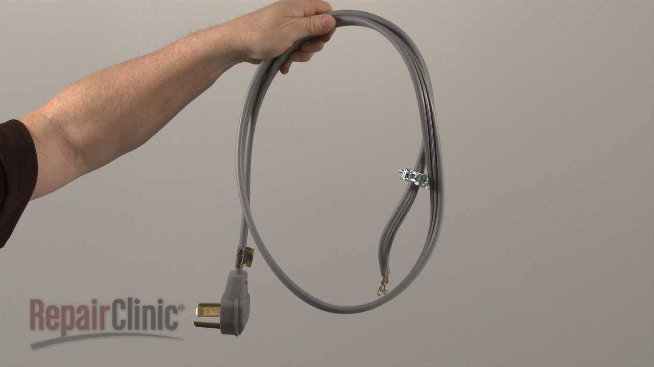 Replacing a 3 Prong Power Cord on a LG Dryer Appliance Video