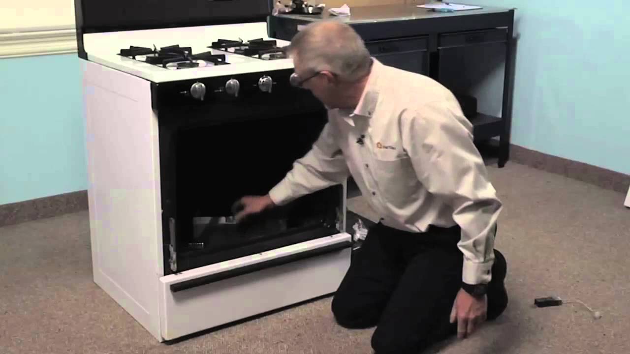 Replacing Bake Igniter on a Maytag Gas Stove Appliance Video