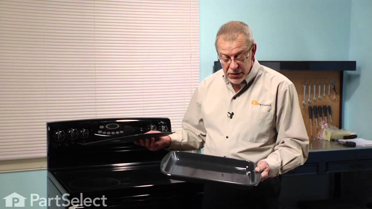 Replacing Broiler Pan on a Maytag Stove Appliance Video