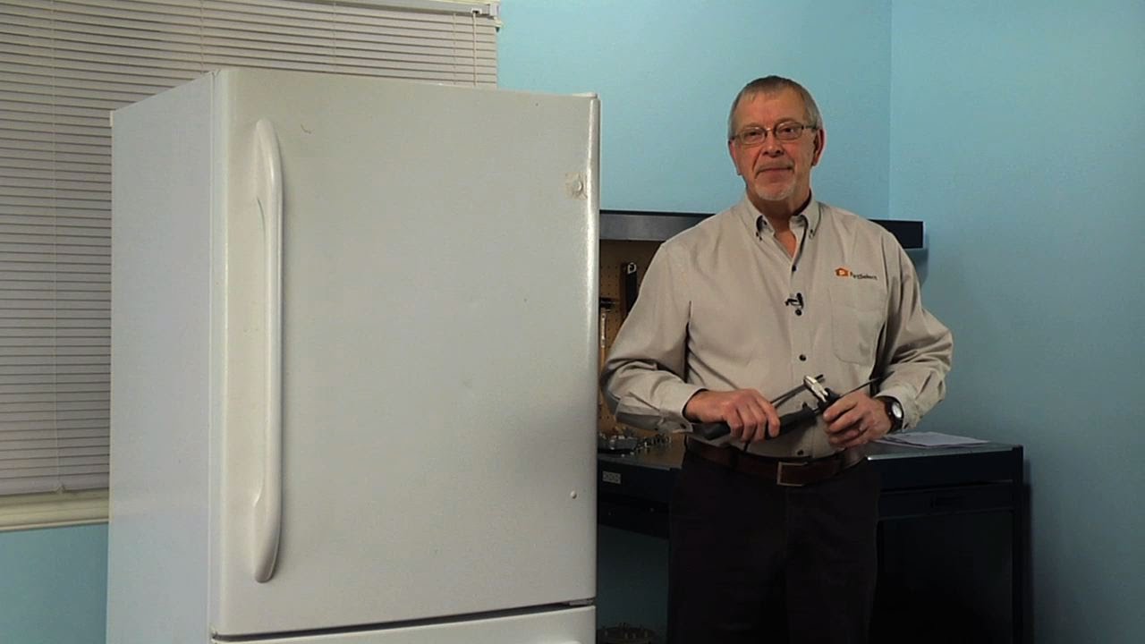 Replacing Condenser Fan Motor on a GE Refrigerator Appliance Video