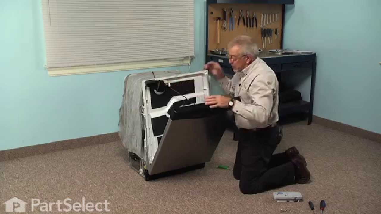 Replacing Dispenser Assembly on a Maytag Dishwasher Appliance Video