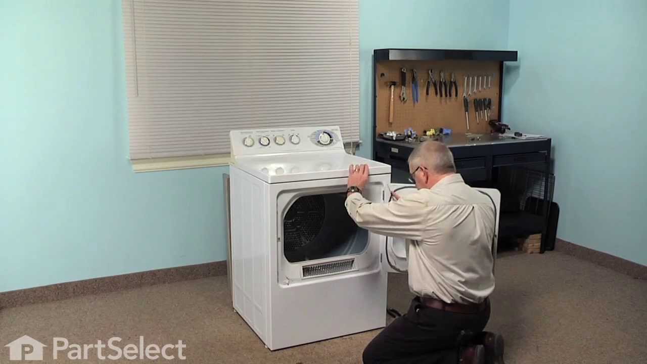 Replacing HiLimit Thermostat on a GE Electric Dryer Appliance Video