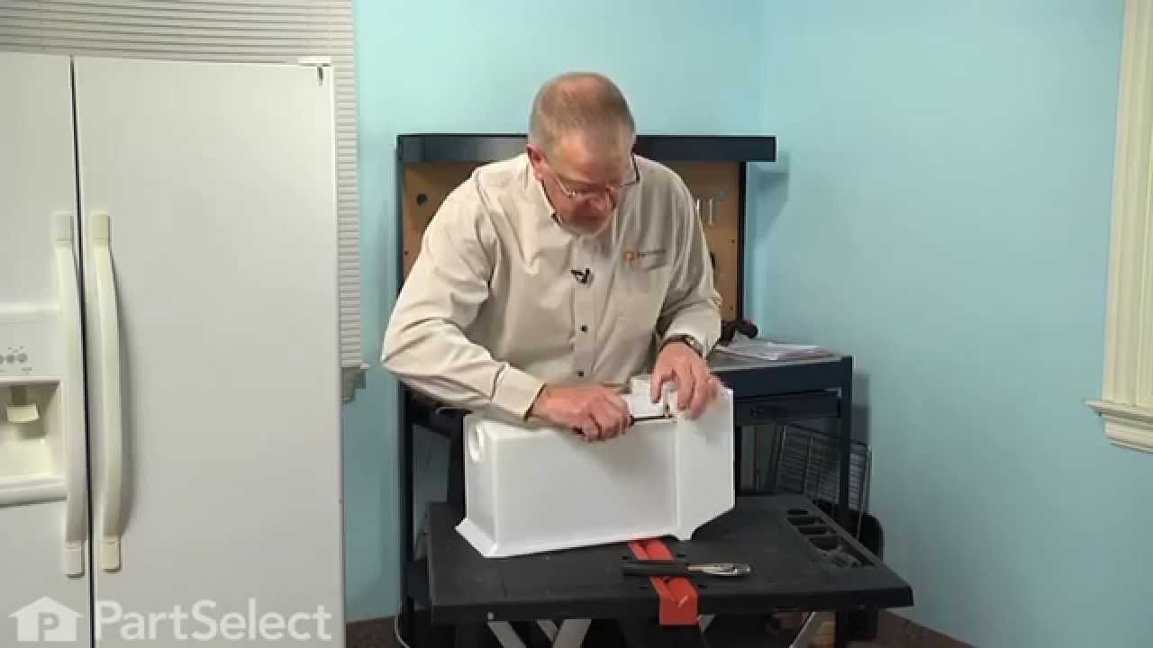 Replacing Ice Bucket Auger on a Whirlpool Side by Side Refrigerator