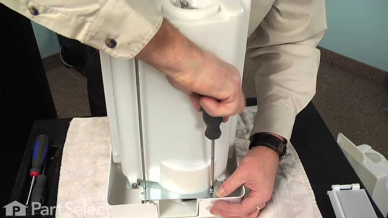 Replacing Ice Container on a Frigidaire Refrigerator | Appliance Video