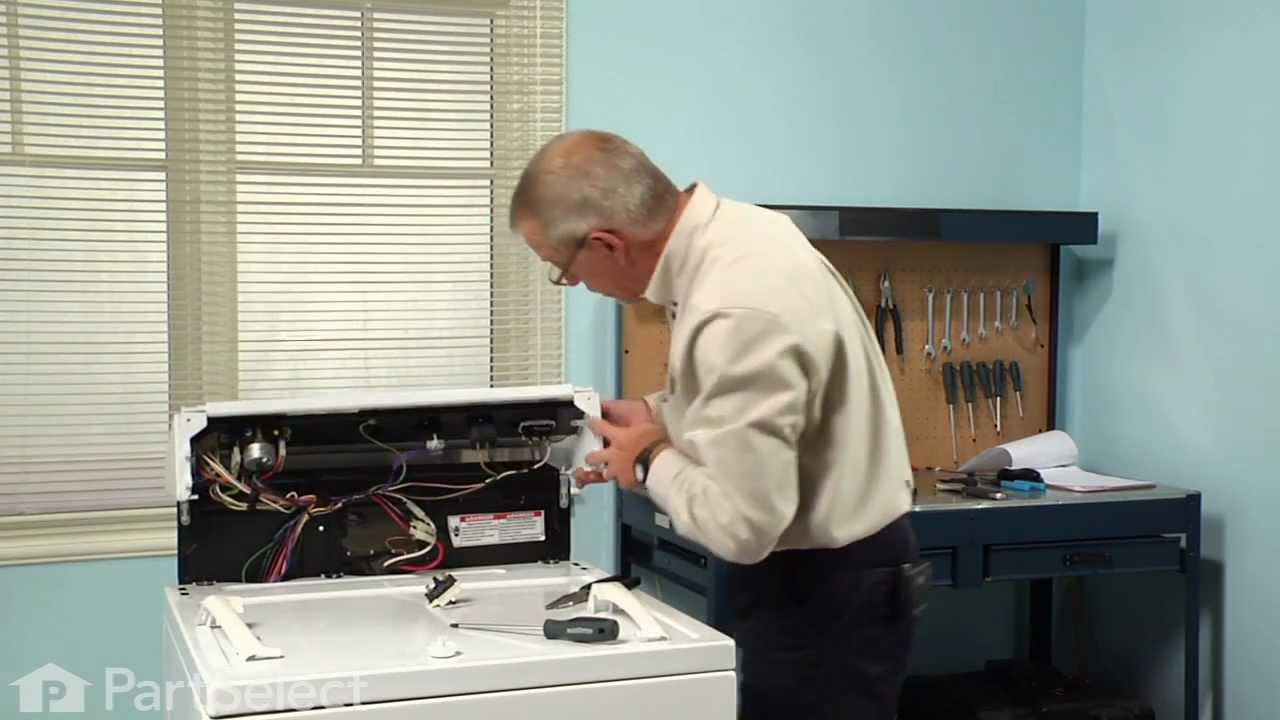Replacing Push To Start Switch on a Kenmore Dryer Appliance Video