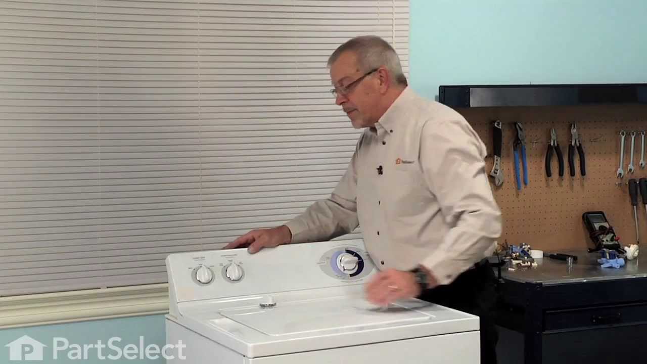 Replacing Selector Knob on a Hotpoint Top Load Washer Appliance Video