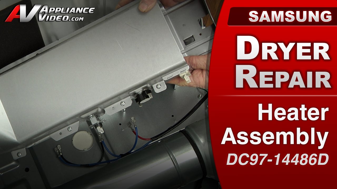 Samsung DV422EWHDWR Dryer – No Heat – Heater Assembly