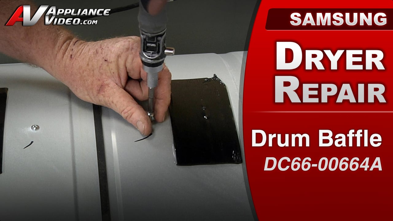 Samsung DV422EWHDWR Dryer – Warping or cracking – Drum Baffle
