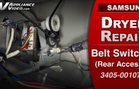 LG DLEX9000V Dryer – Dryer will not start – Belt Switch