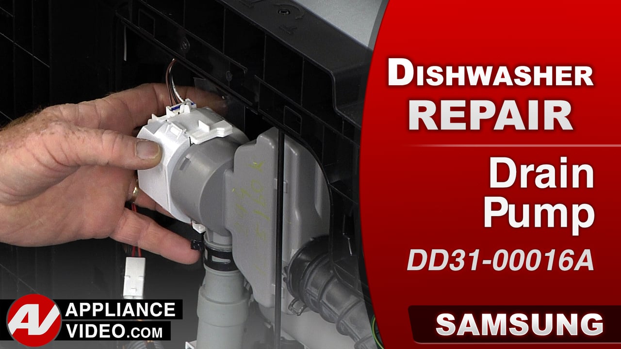 Samsung DW80J9945US Dishwasher – 4C Error Code – Drain Pump