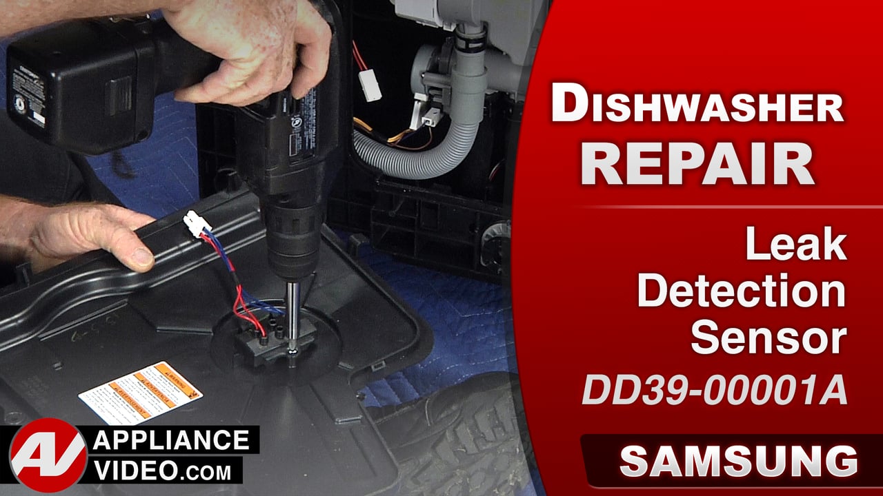 Samsung DW80J9945US Dishwasher – LE Error Code – Leak Detection Sensor