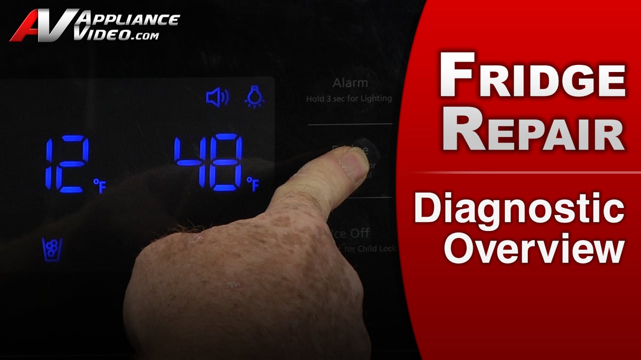 Samsung RF263TEAESR Refrigerator – Diagnostic Overview