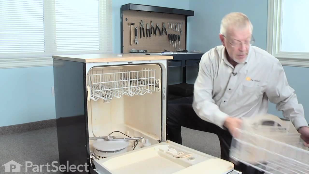 Wash Arm Bearing on a Whirlpool Dishwasher Appliance Video