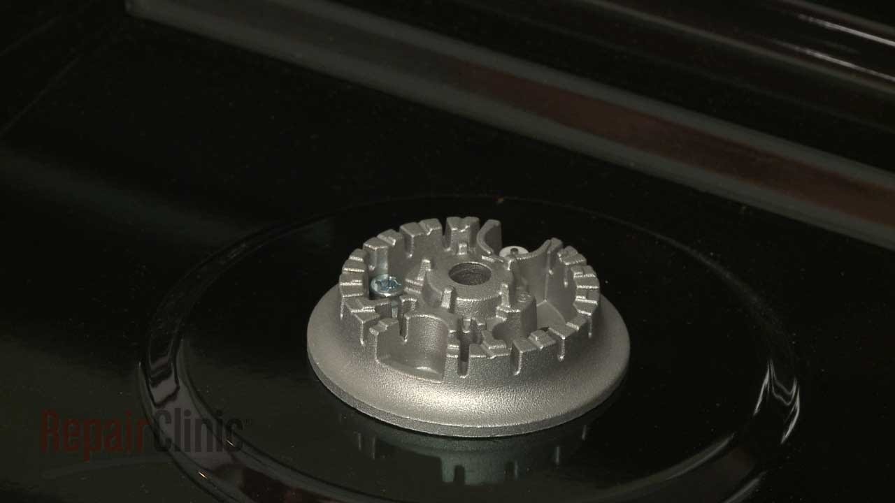 Whirlpool Gas Range Right Rear Burner Head Replacement Appliance Video