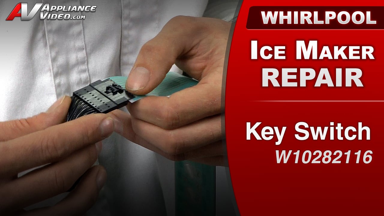 Whirlpool GI15NDXXQ Ice Maker – Unit will not respond – Key Switch