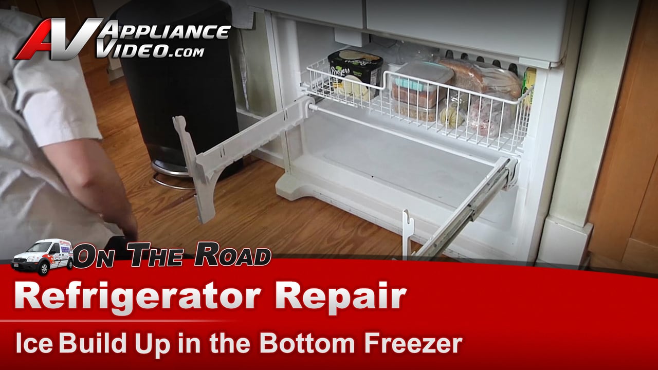 Whirlpool GX5FHDXVQ02 Refrigerator Repair – Ice buildup in ... roper dryer wiring diagram 