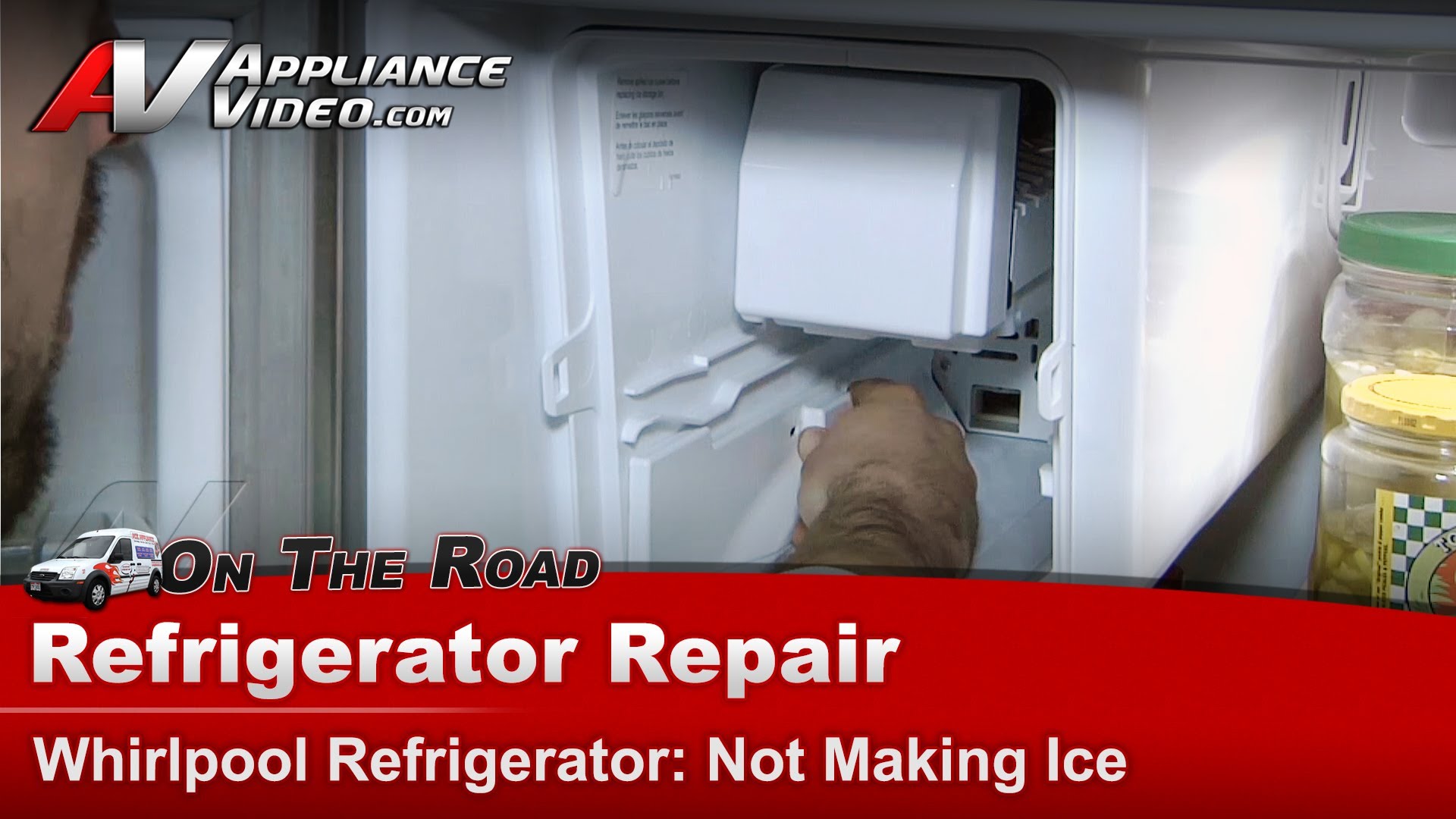 Whirlpool GZ25FSRXYY5 Refrigerator Repair – Not making ice – Ice Maker