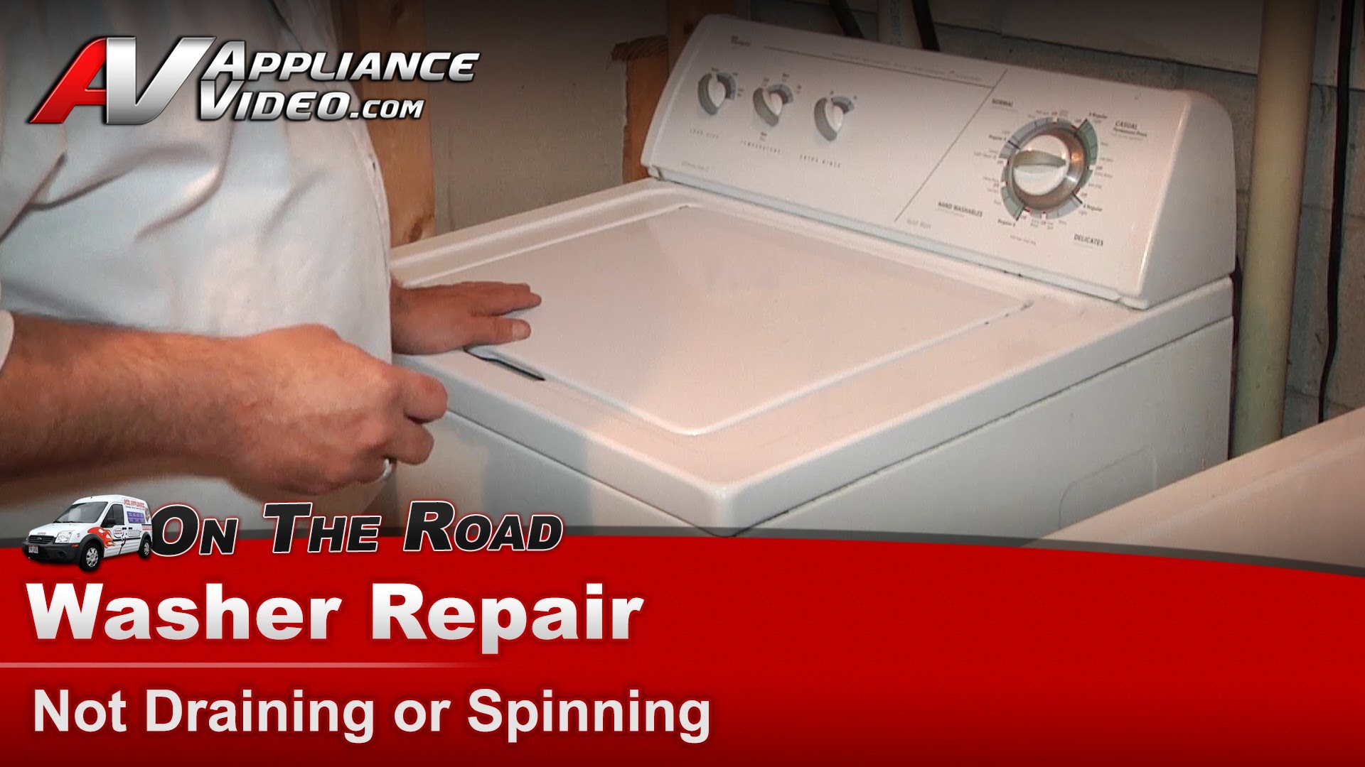 Whirlpool LSB6200PQ0 Washer Diagnostic and Repair – Not draining or