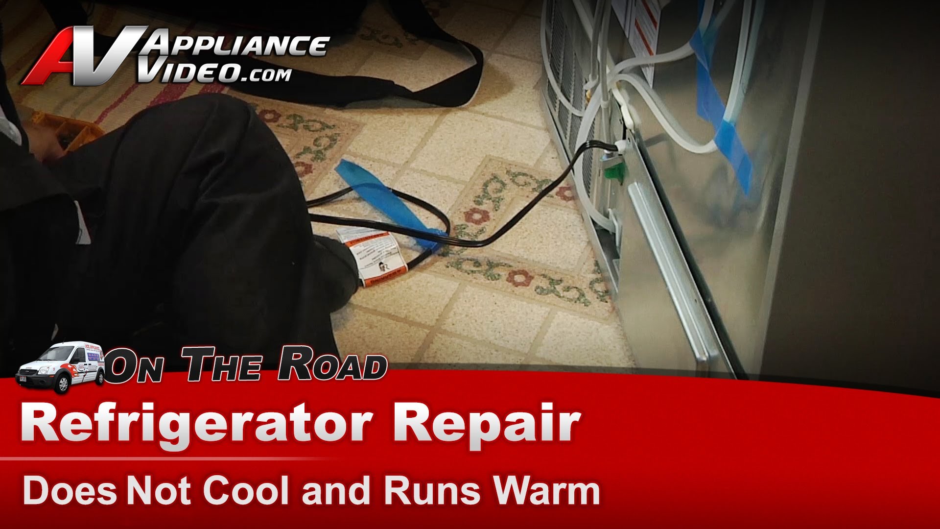Whirlpool MFD2562VEM11 Refrigerator Repair – Does not cool and runs ...
