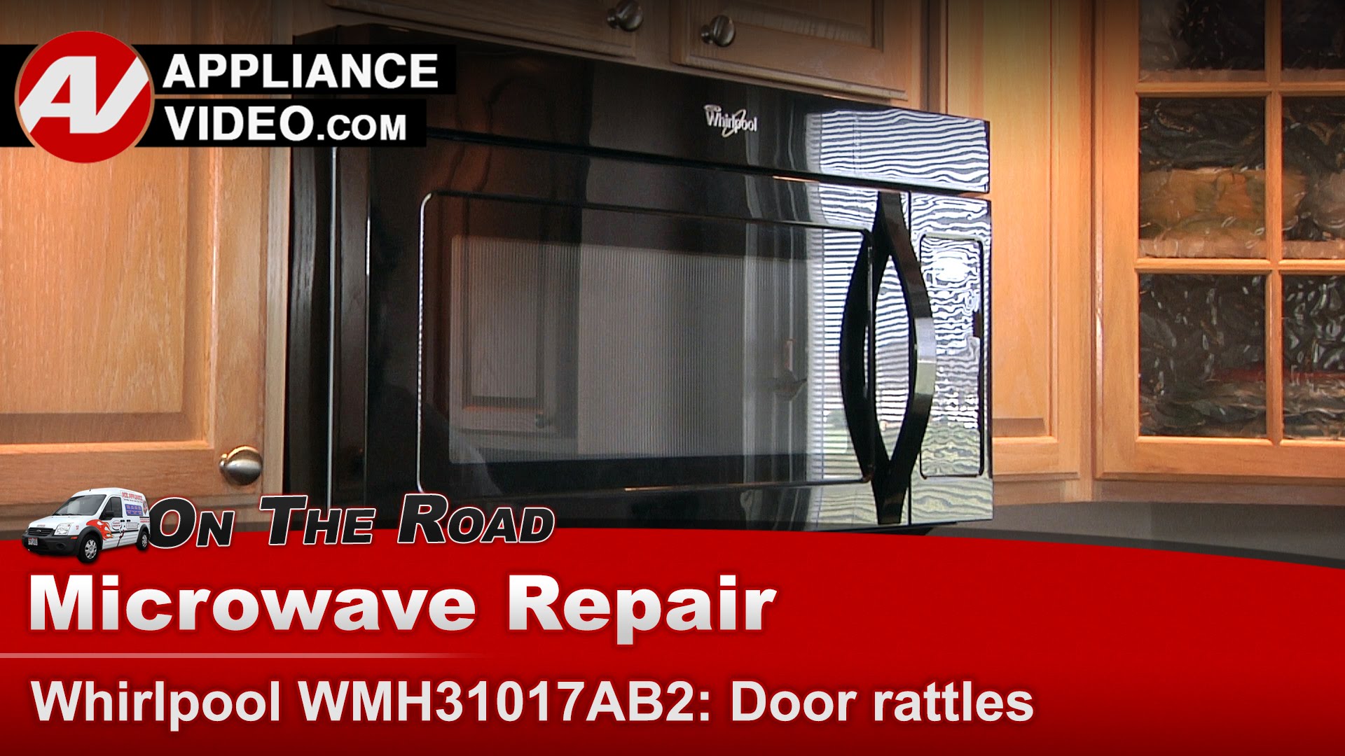 Whirlpool WMH31017AB2 Microwave Door rattles when opened Door