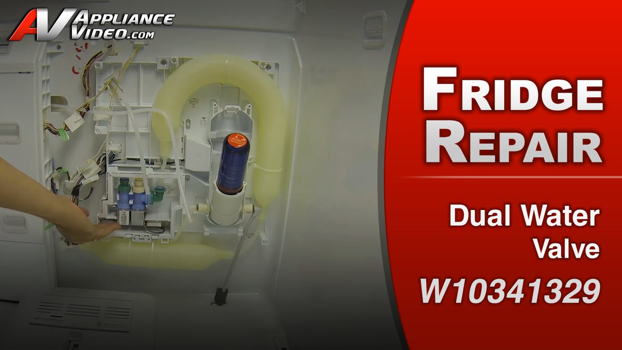 Whirlpool WRF989SDA Refrigerator – Will not make ice – Dual Water Valve