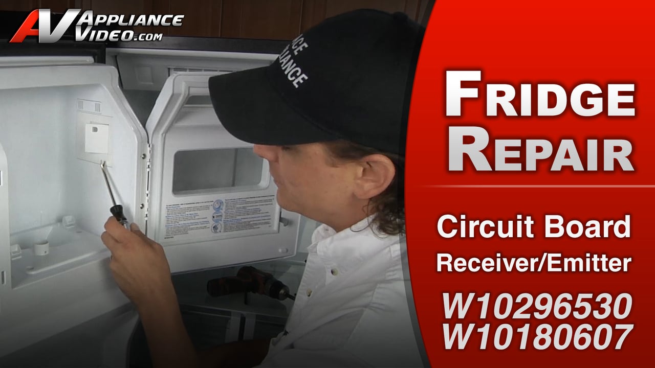 Whirlpool WRF989SDA Refrigerator – Will not produce ice – Receiver Board