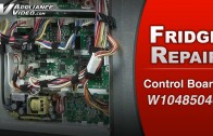 Whirlpool WRQA59CNKZ Refrigerator – Control panel has cosmetic damage – Control Panel