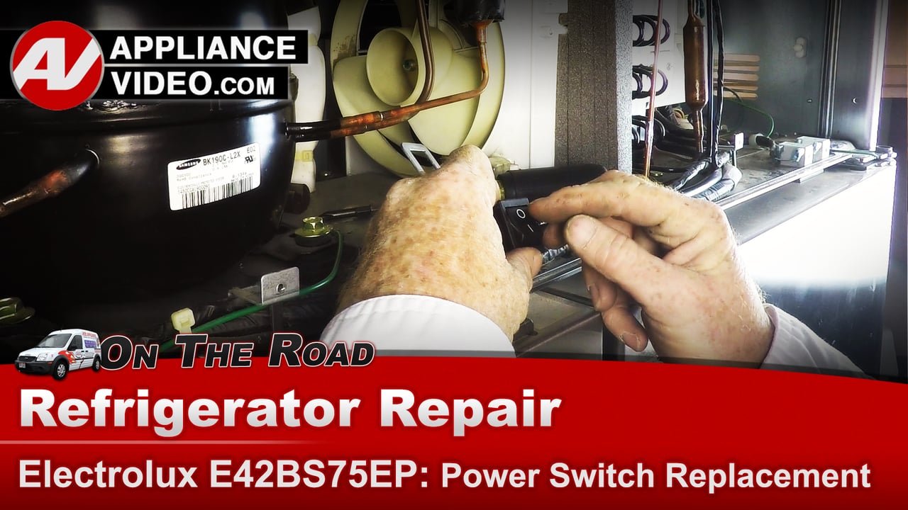 Electrolux Refrigerator Main Switch Assembly Not cooling in fresh