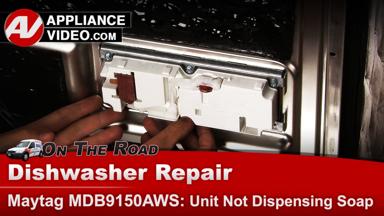 Maytag Dishwasher Dispenser Assembly Not dispensing soap