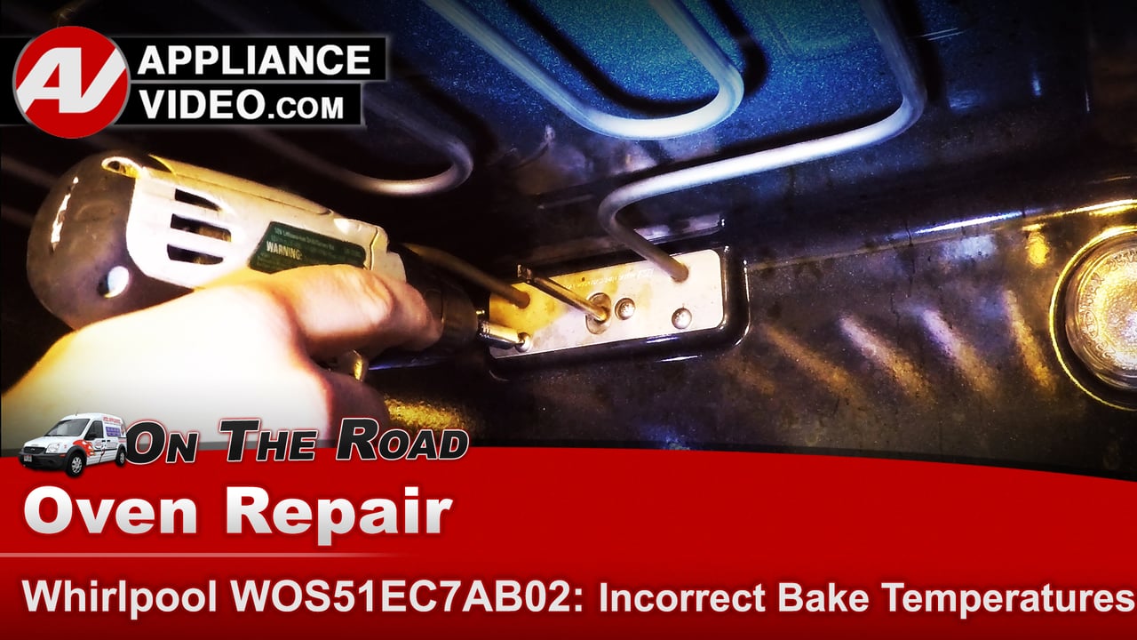 Whirlpool Oven Temp Sensor Bake cycle temps are incorrect Appliance Video