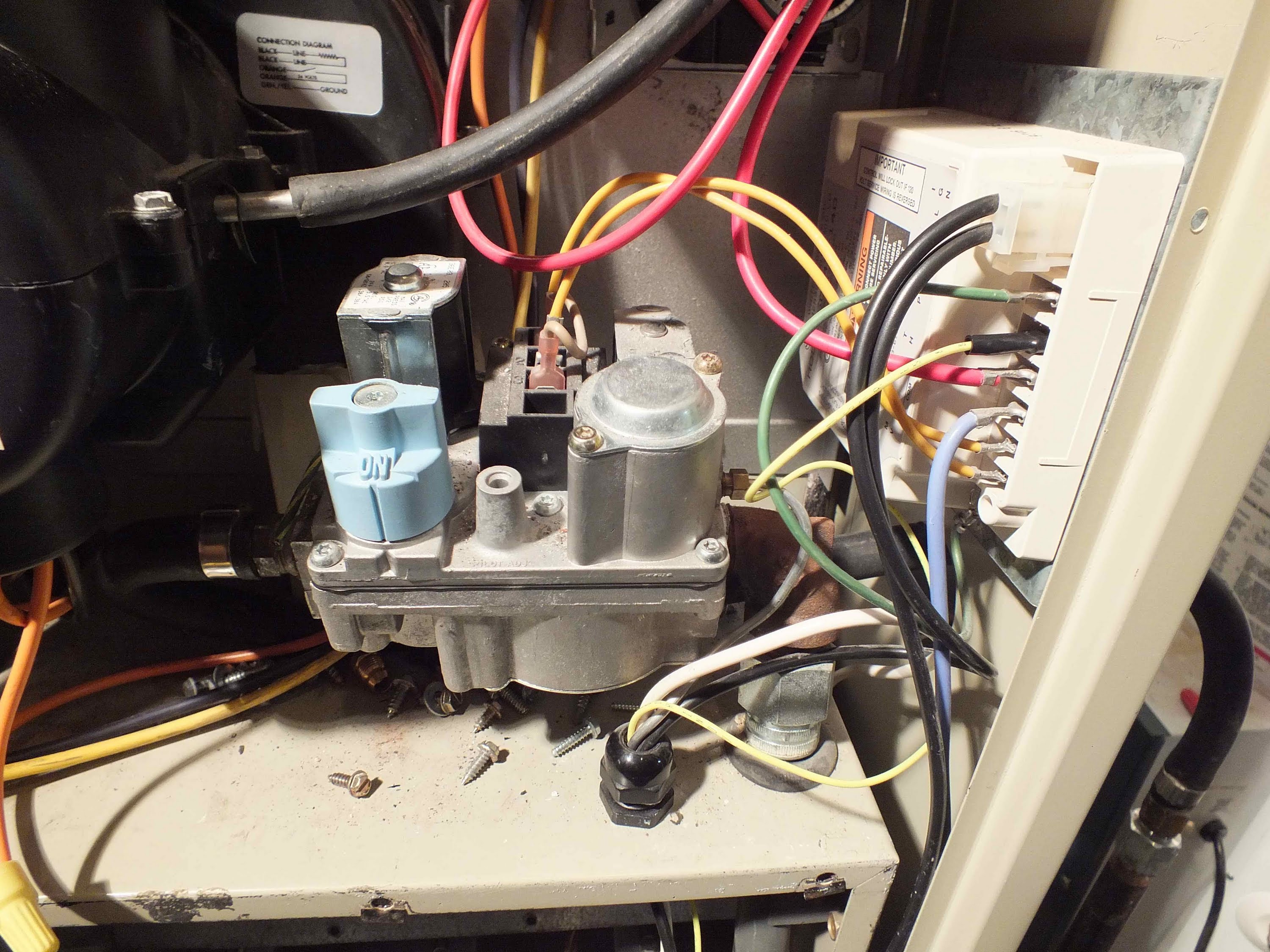 Adjusting Pressure on Gas Manifold Appliance Video