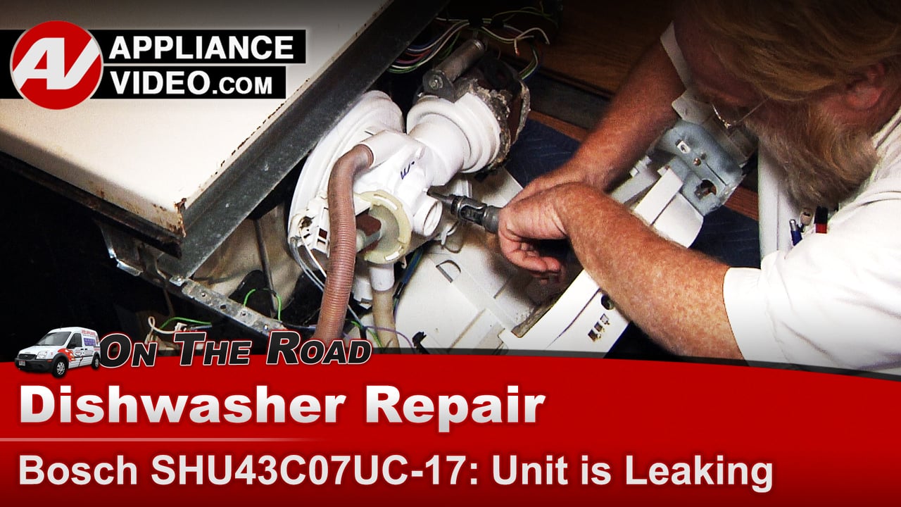 Bosch Dishwasher Circulating Pump Unit is leaking and will not