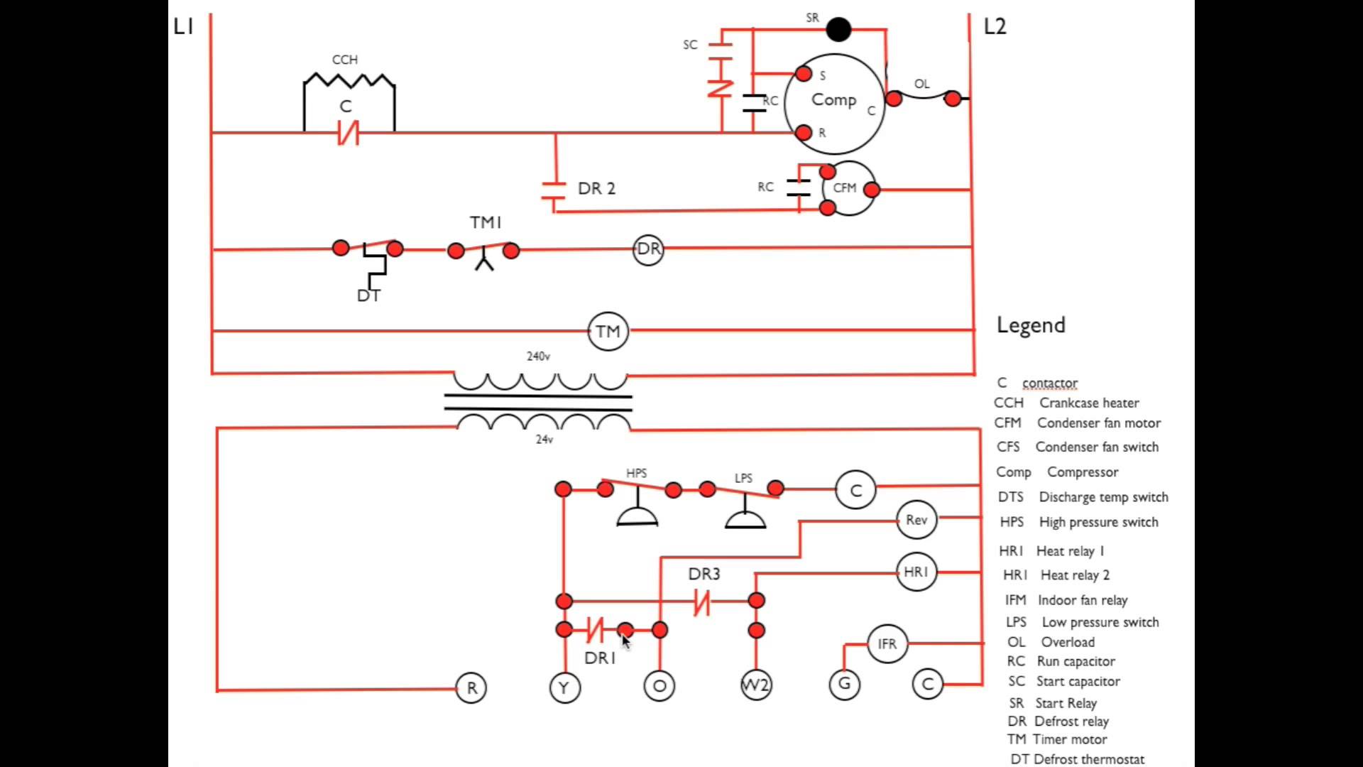 Schematic Whirlpool Refrigerator Wiring Diagram from www.appliancevideo.com