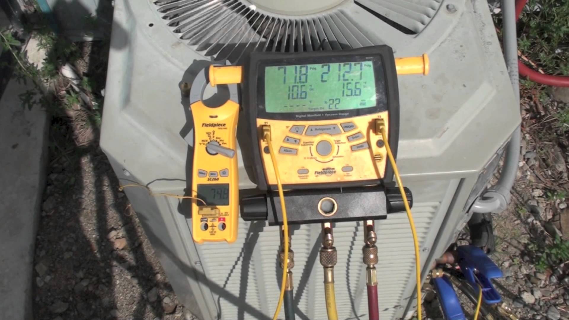 How a Dirty Condenser Coil Affects Heat Pressure Appliance Video