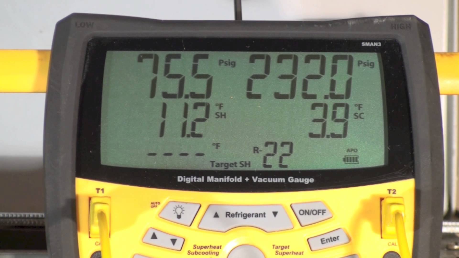 How the Suction Pressure Reacts to High Return Air Temp Appliance Video