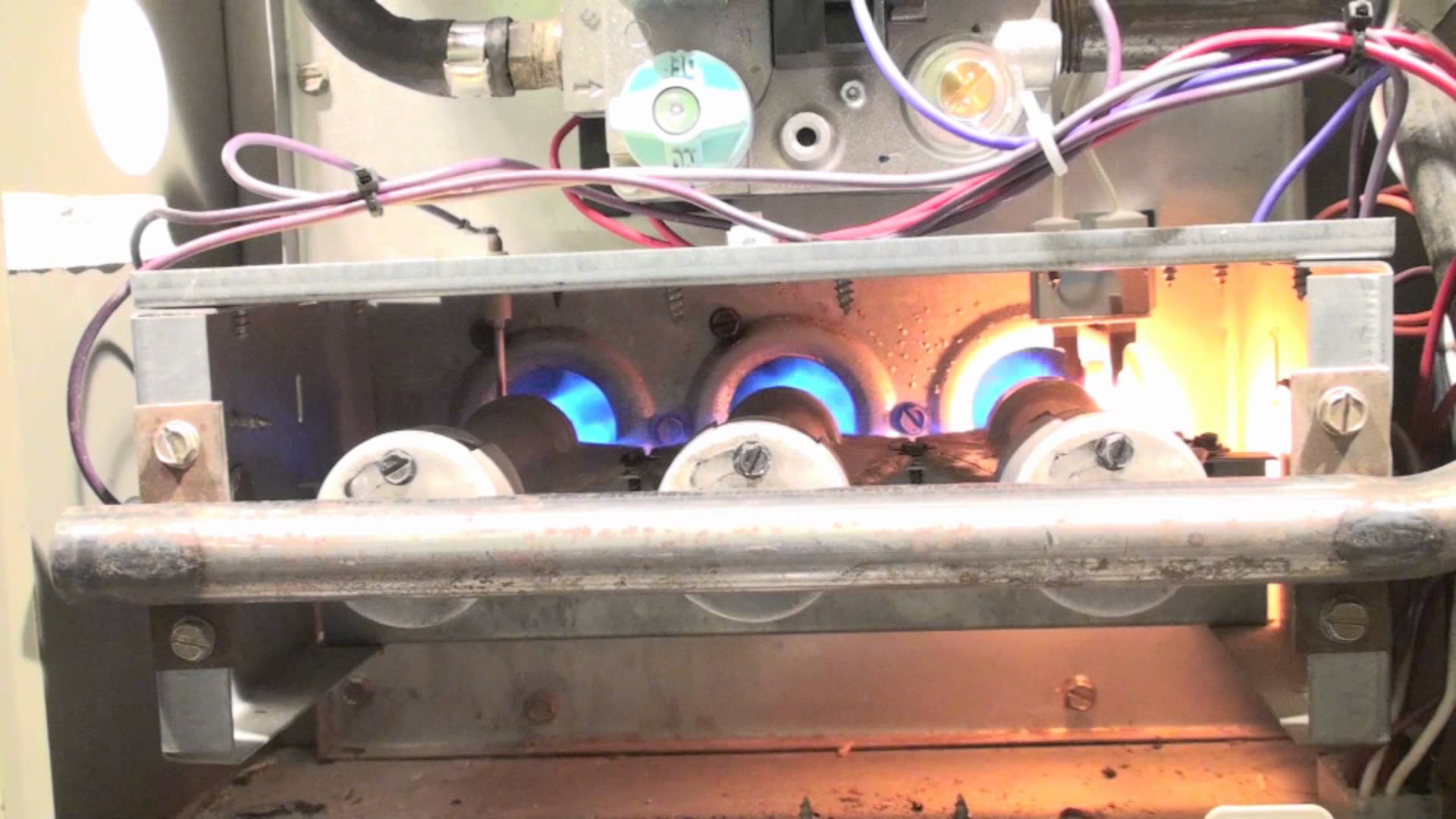 How to Adjust Burners on a Furnace Appliance Video