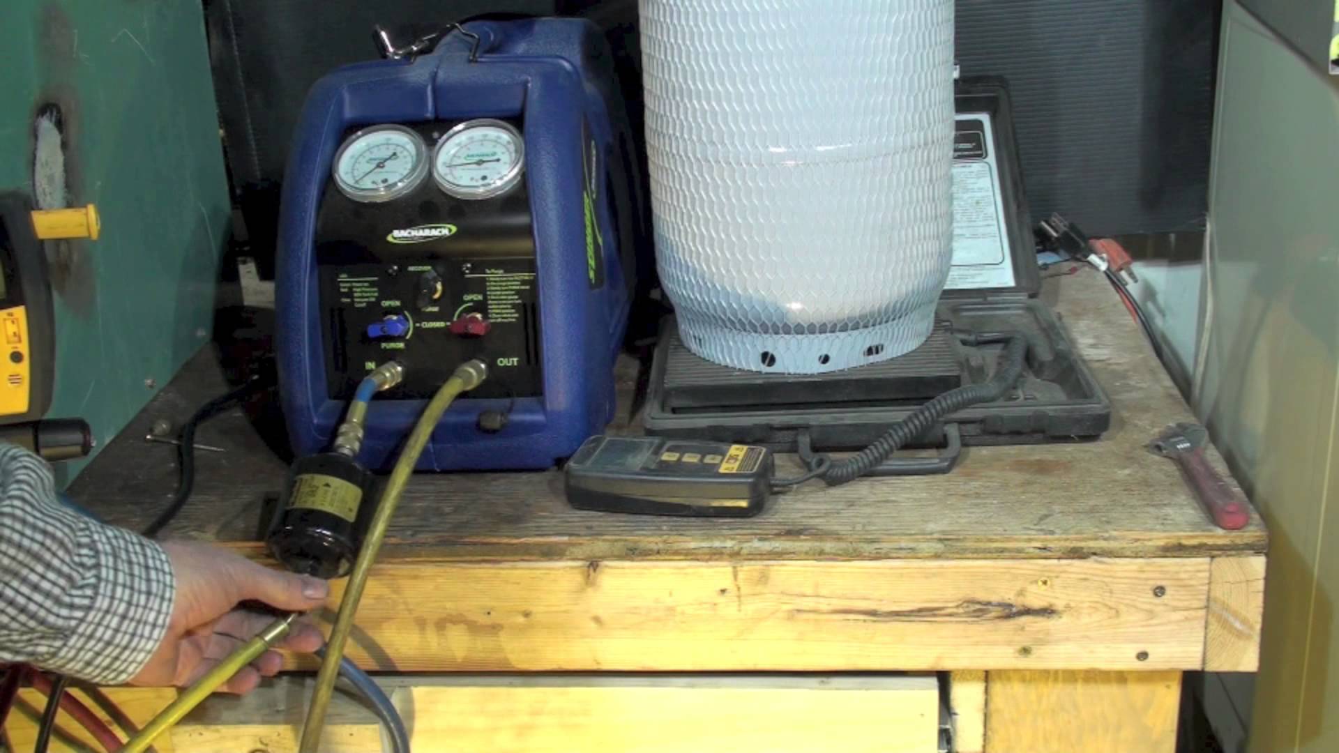 How to Properly Maintain a Recovery Machine Appliance Video