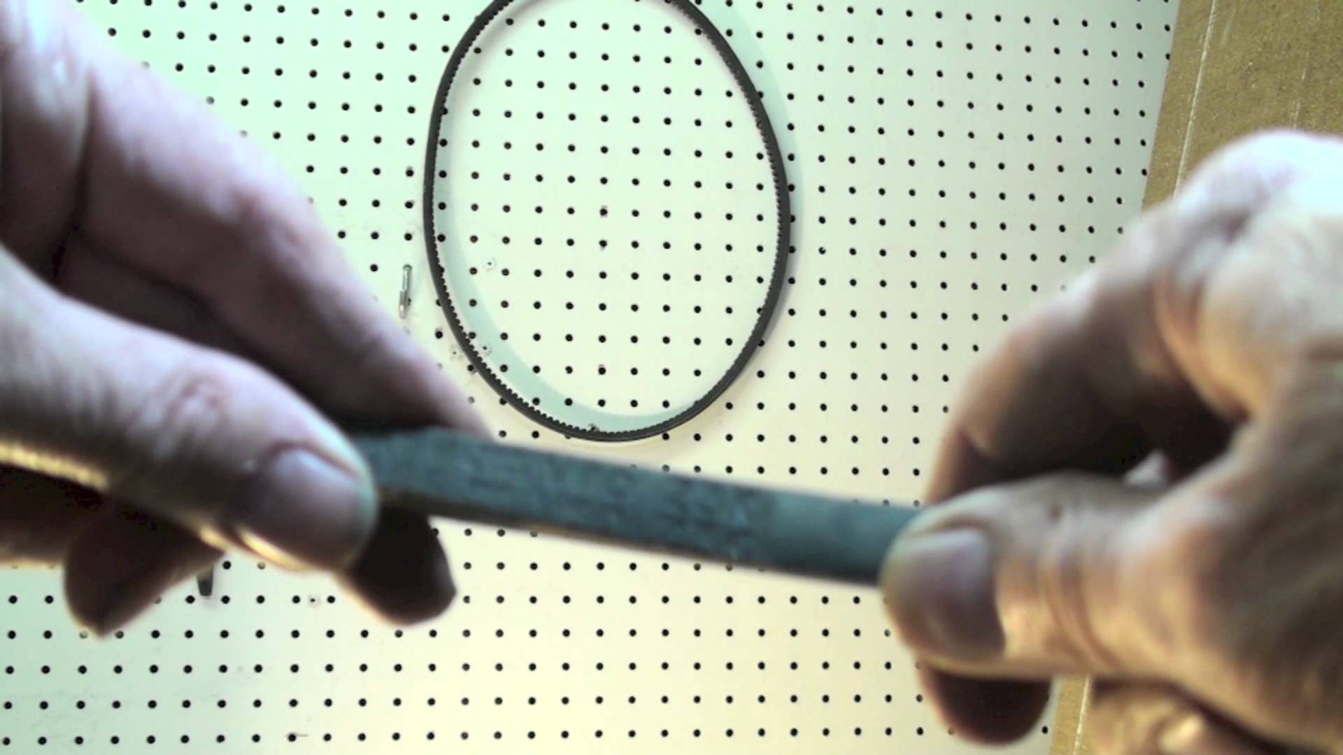 How to Tighten and Repair a Drive Belt Appliance Video