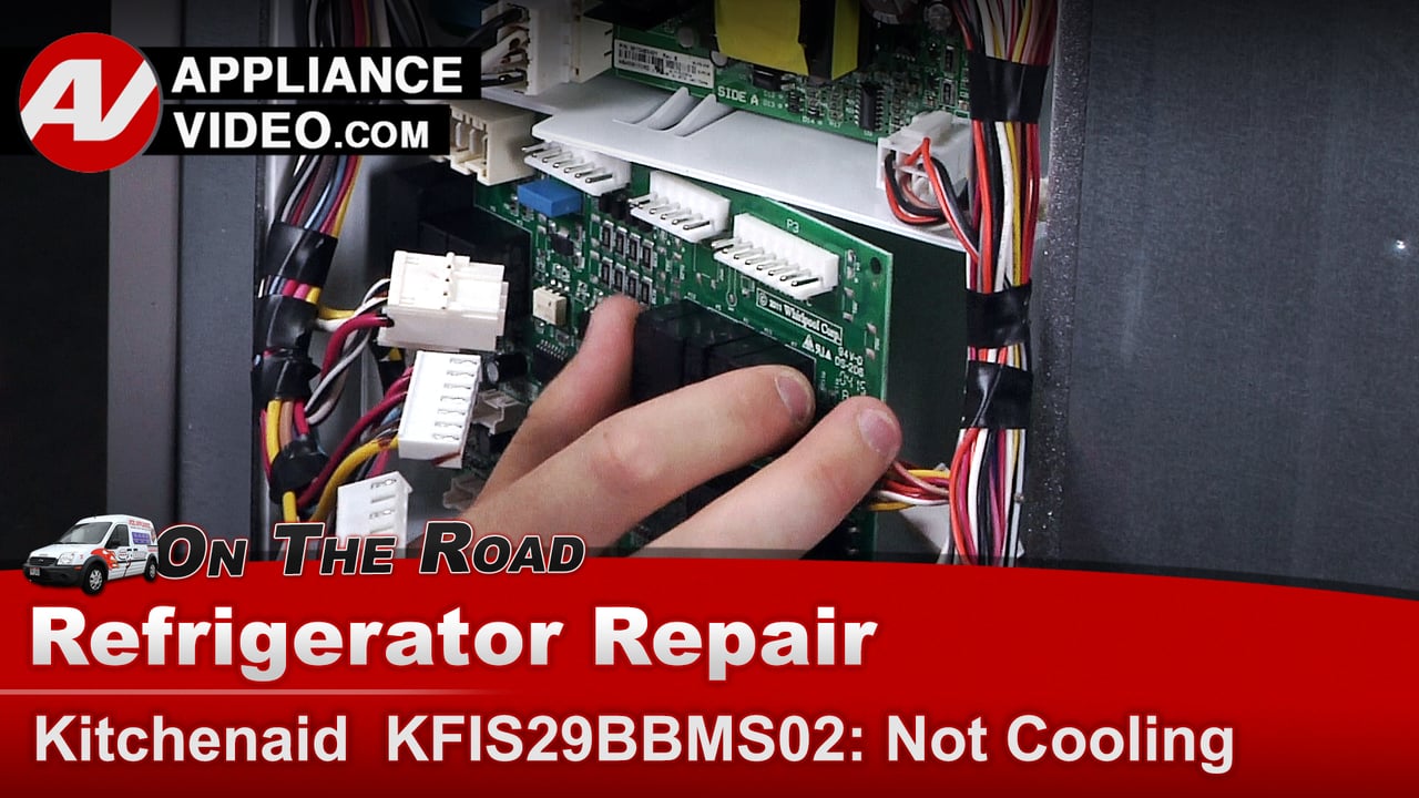 Kitchenaid Refrigerator Electronic Control Not cooling Appliance Video