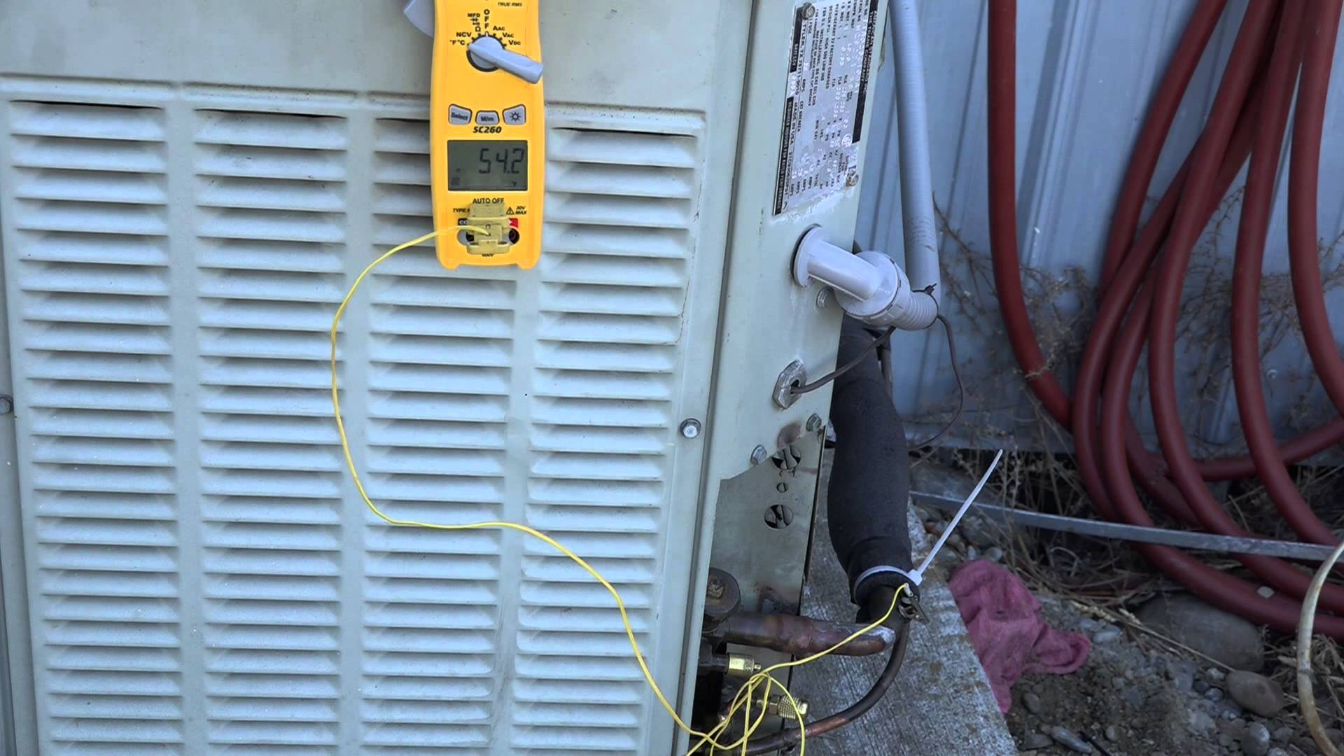 Properly Checking the Pressures of an Air Conditioner Appliance Video