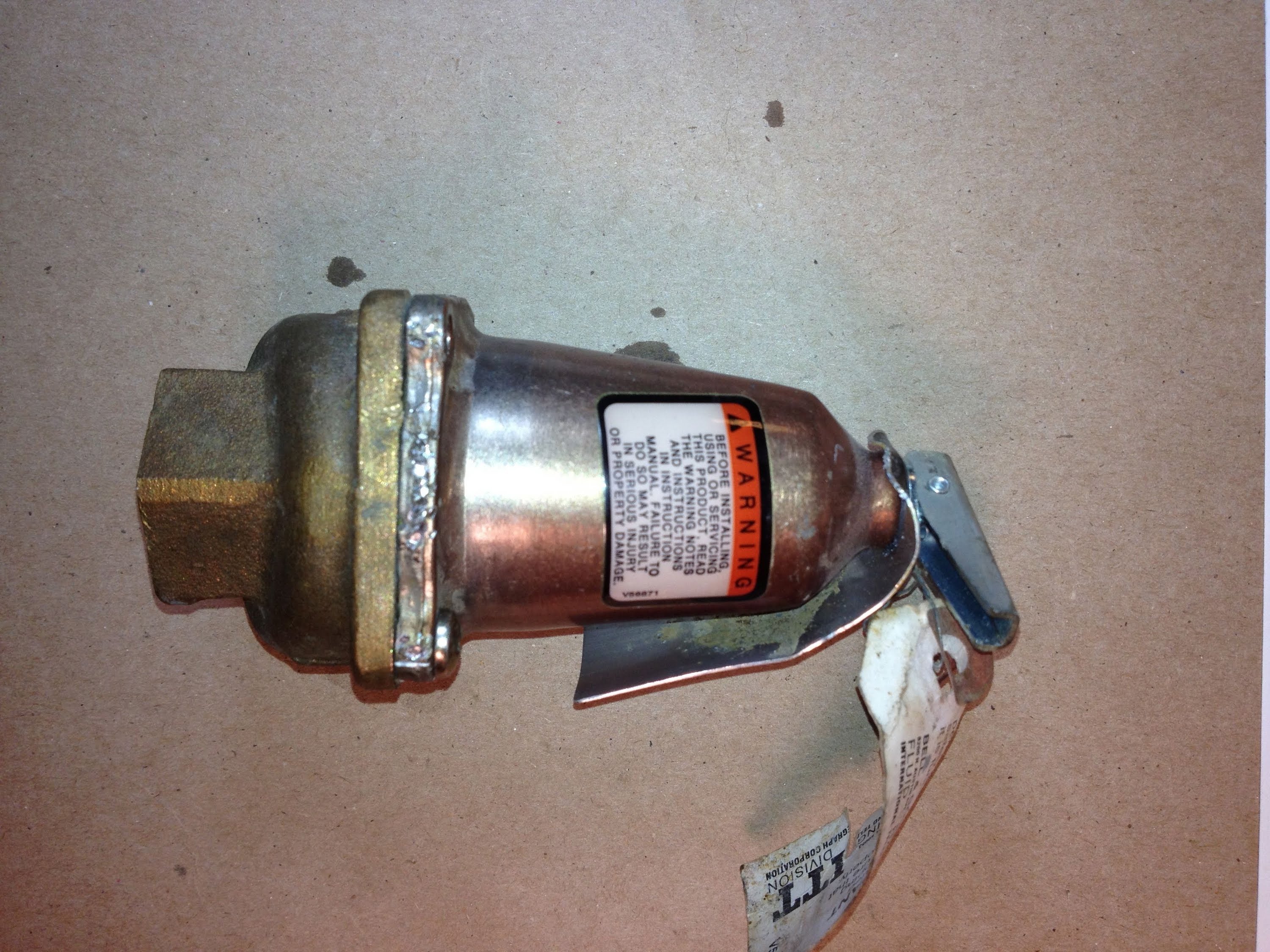 Relief Valve on a Boiler Appliance Video