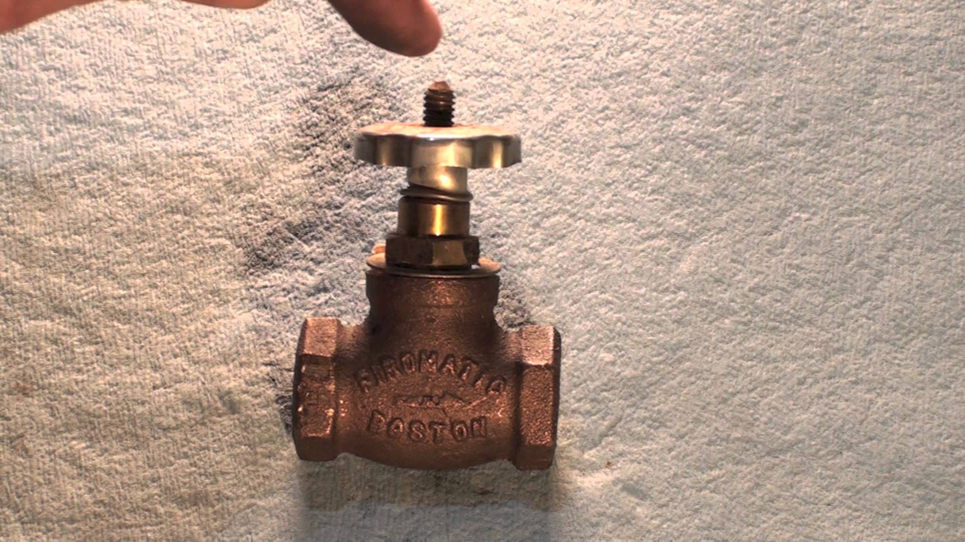 Safety Shut off Valve on Oil Furnace Appliance Video