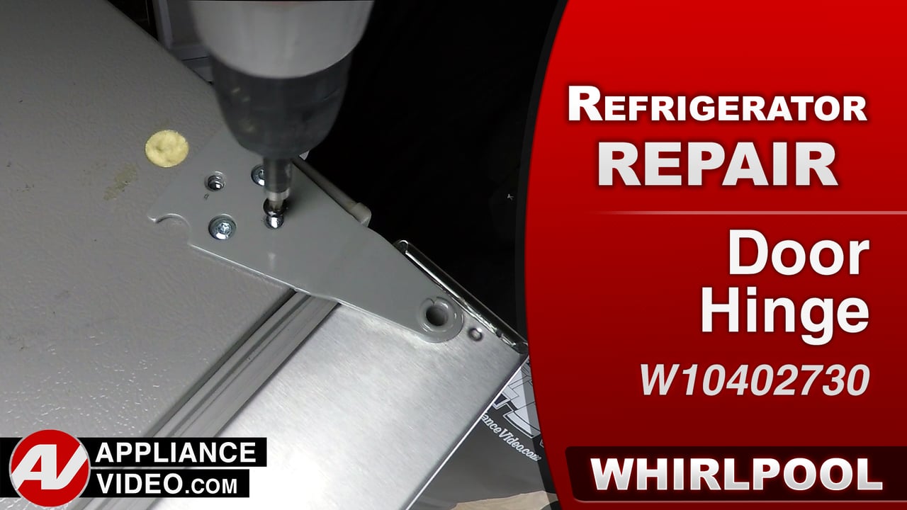 Whirlpool WRS322FDAM Refrigerator – Door is not aligned correctly – Door Hinge